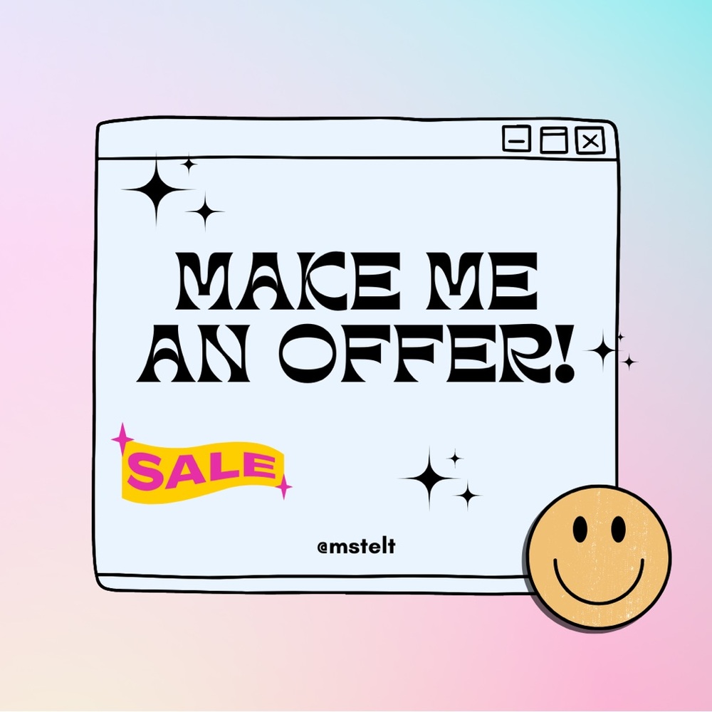 No reasonable offer declined! Bundle for savings!